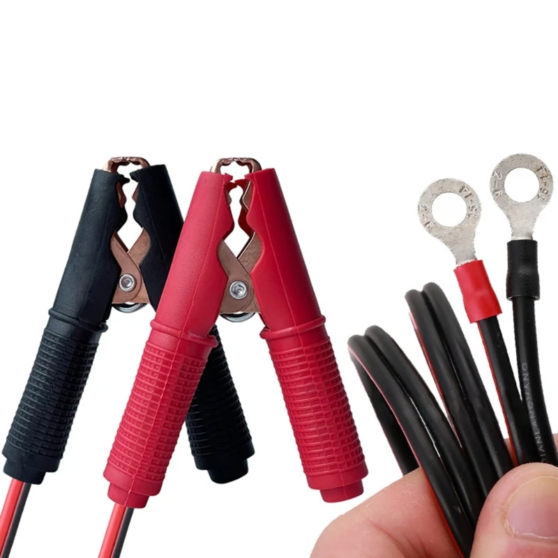 Portable  Inverter Cable 60cm/1m/2m/3m- Car  Charger Cable 100A 2.5mm²  Power Wire Red&Black Cable