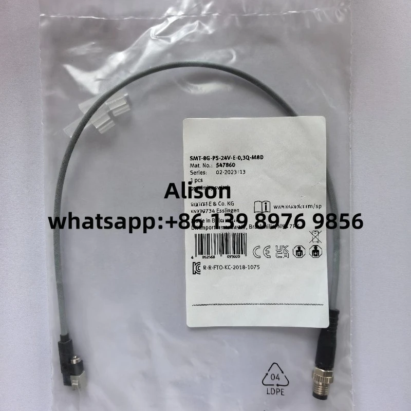 

Proximity switch 547860 547863 SMT-10G-PS-24V-E-0.3Q-M8D 547859 SMT-8G-PS-24V-E-2.5Q-OE 547862 SMT-10G-PS-24V-E-2.5Q-OE