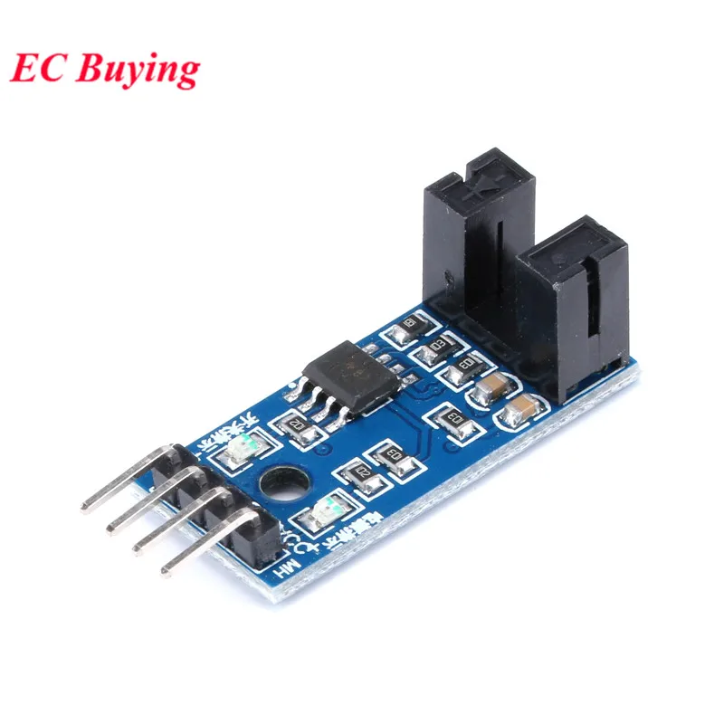 5pcs/1pc Photoelectric Beam Speed Sensor Module Slot-Type Optocoupler LM393 opto Coupler Tacho-Generator Counter For Arduino