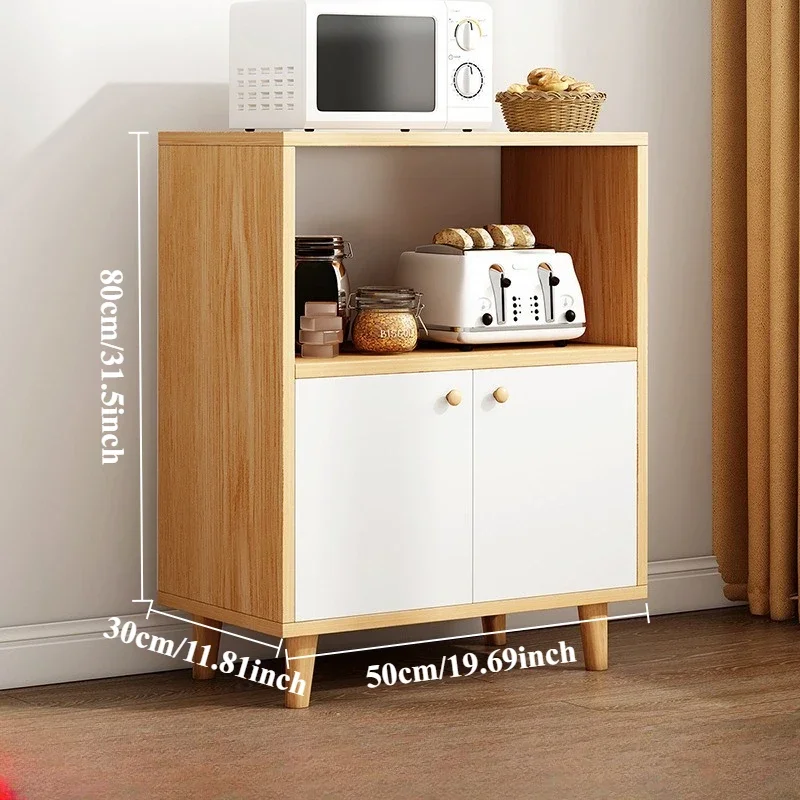 Dining Storage Cabinet Tea Short Cabinet  Solid Wood Color New Chinese Multi-functional Household Living Room Storage Rack