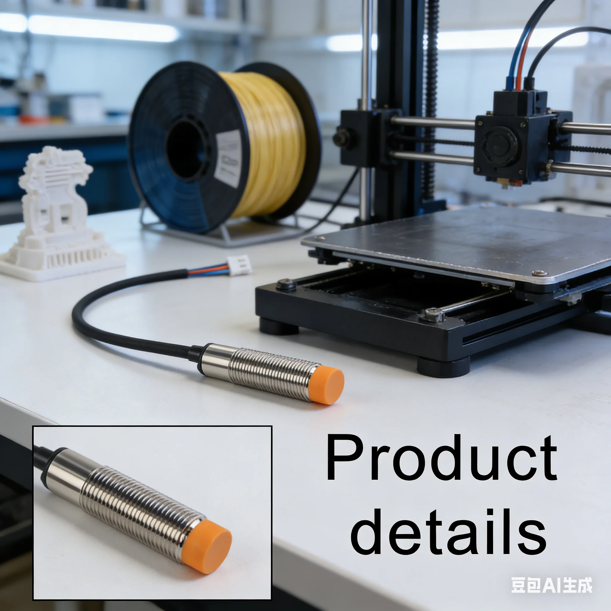 

New For Kobra 2 Probe Extruder Capacitive High-Precision Auto Leveling Position Sensor Proximity Switch Kit Leveling Accessories