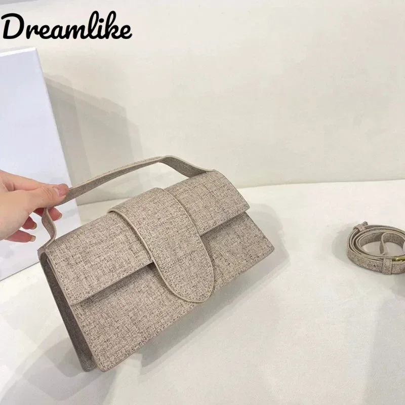 

Commuting Retro Hand-held Shoulder Small Square Bag Fashionable Versatile Hand-held Handbag Single-shoulder Crossbody Bag