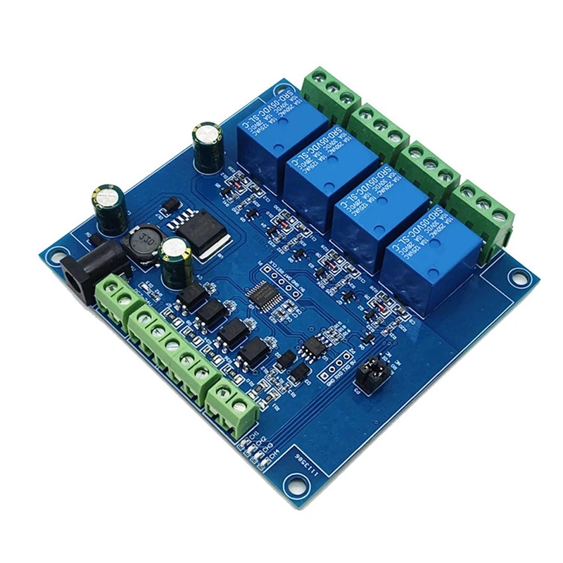 

3-х полосный релейный модуль Modbus RTU, 7-24 В, релейный модуль, переключатель RS485/TTL, вход и выход с защитой от обратного хода