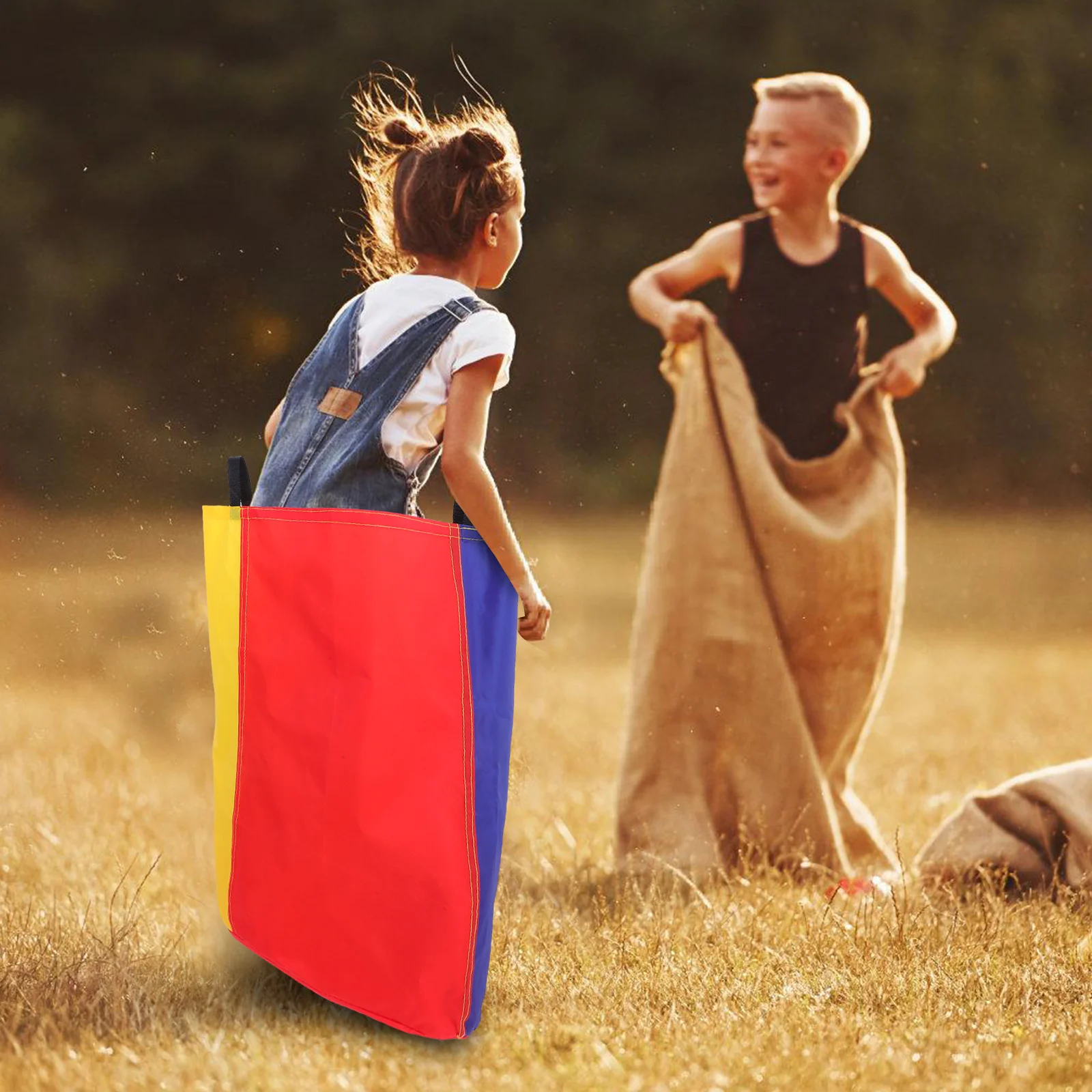 

6 Pcs Jumping Bag Kids Outdoor Game Props Party Bags Child Entertainment Tools Race Parent-child Sack Supplies Portable