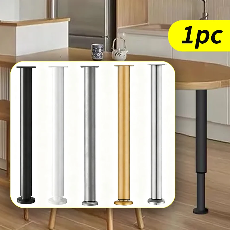 1 قطعة أعمدة دعم الأثاث بطول 72 سنتيمتر-110 سنتيمتر ، أرجل الطاولة التلسكوبية ، أرجل الأثاث بطول قابل للتعديل