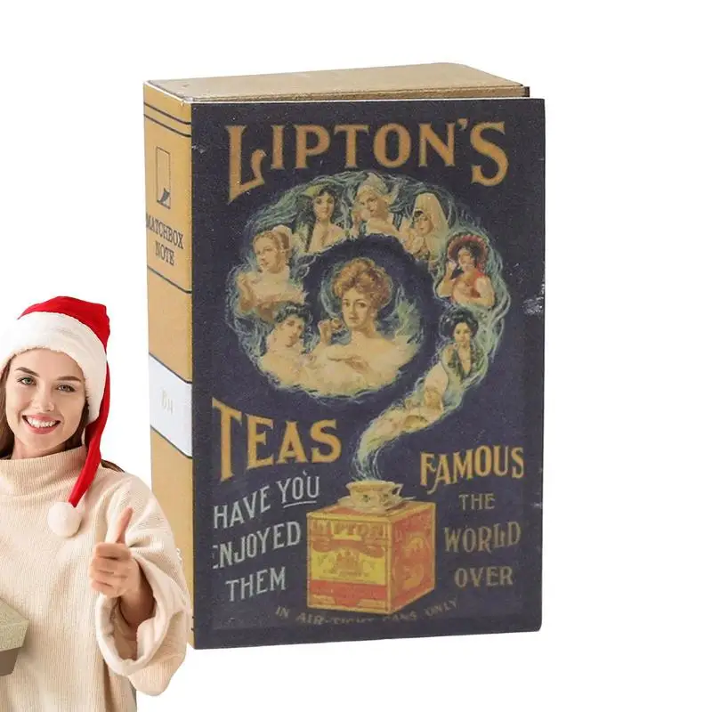 Small Pocket Notebook About 122 Sheets Memo Pads Vintage Mini Blank Notebook Cute Multipurpose Notepad For Child School Supplies