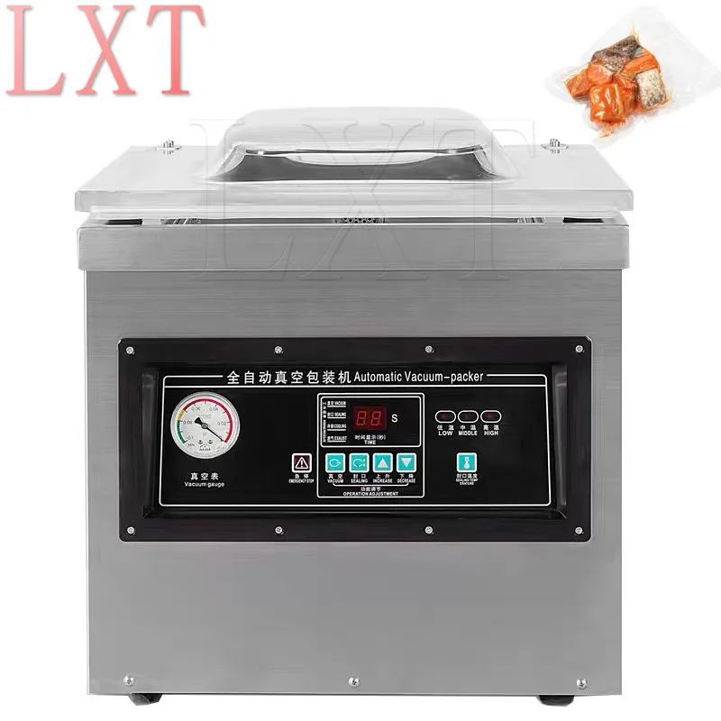 Commercial Stainless Steel Large Chamber Vacuum Sealer Food Meat Vacuum Packing Sealing Machine