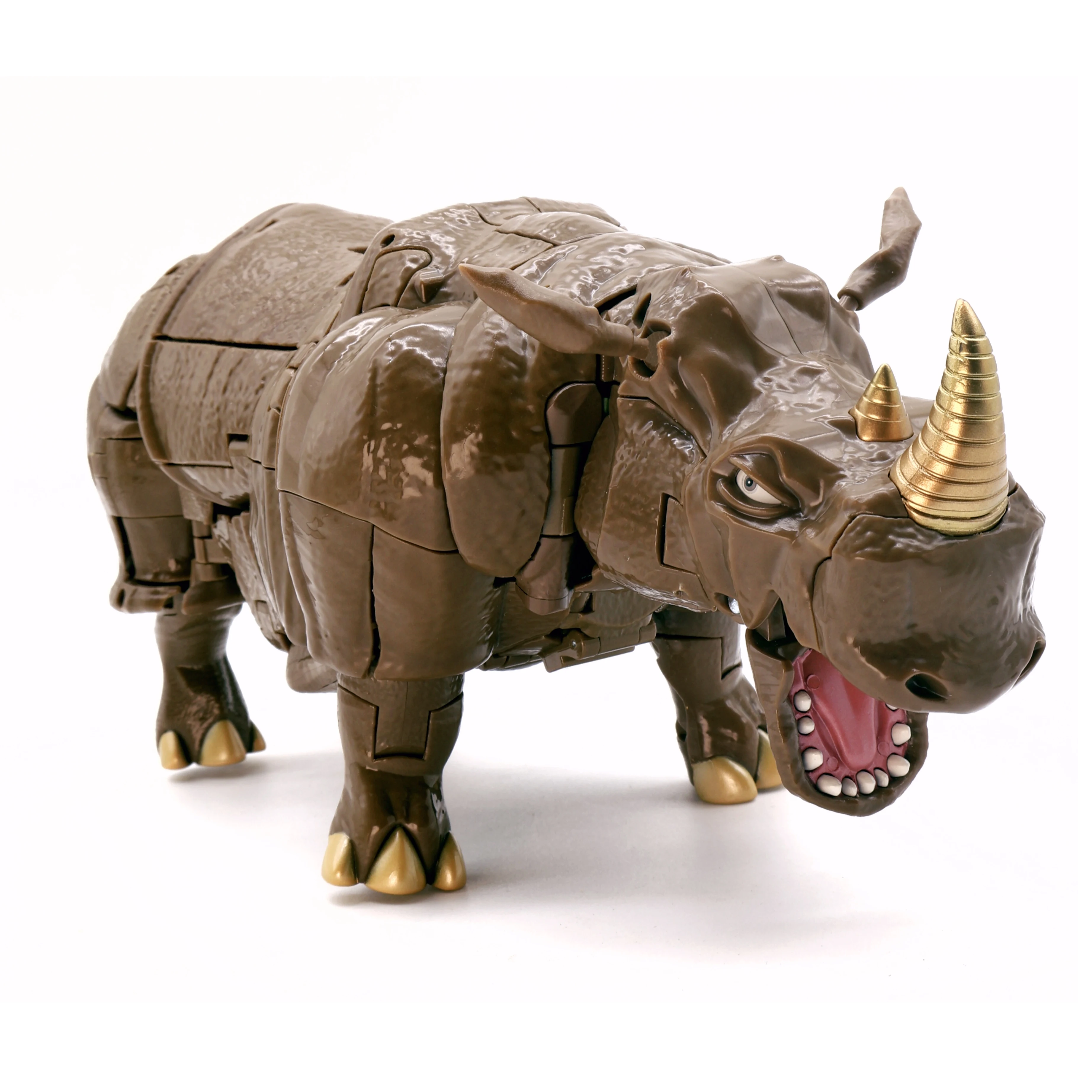 Jouets transformés de guerrier rhinocéros MP59, Version KO, maître BW, Super guerrier bête homme, Collection de figurines d'action, cadeau, en Stock