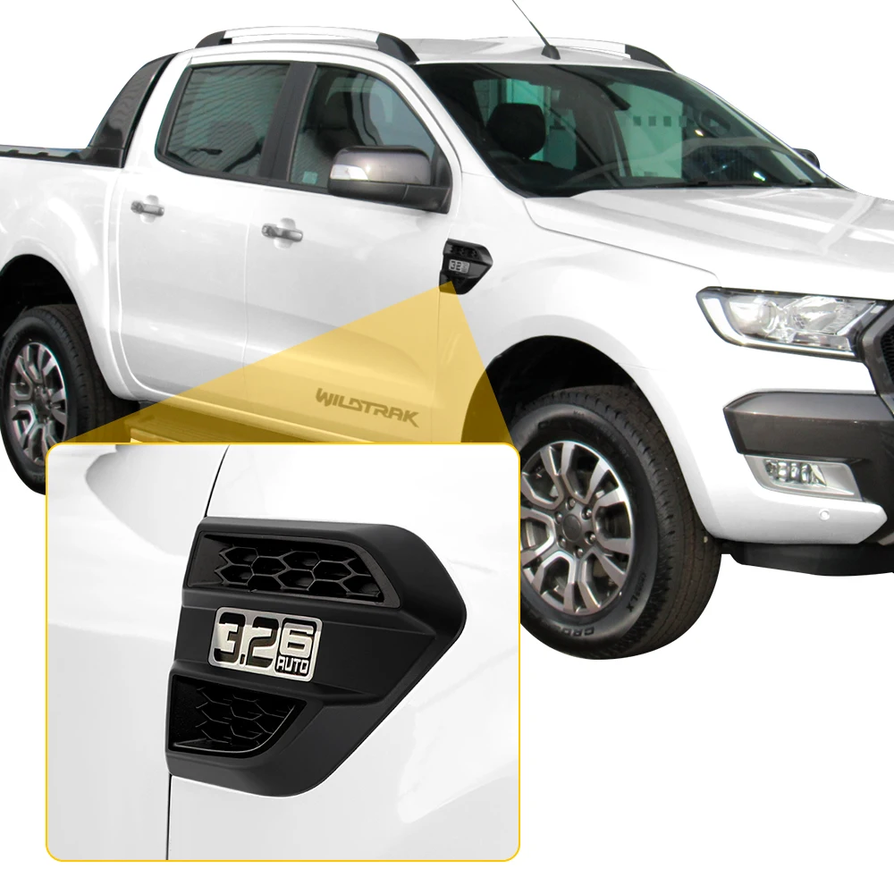 Side Vent Cover Protector for Ford Ranger 2015-2022 Wildtrak T7 T8 PX MK2 MK3 XS XL XLT Limited Car Accessories