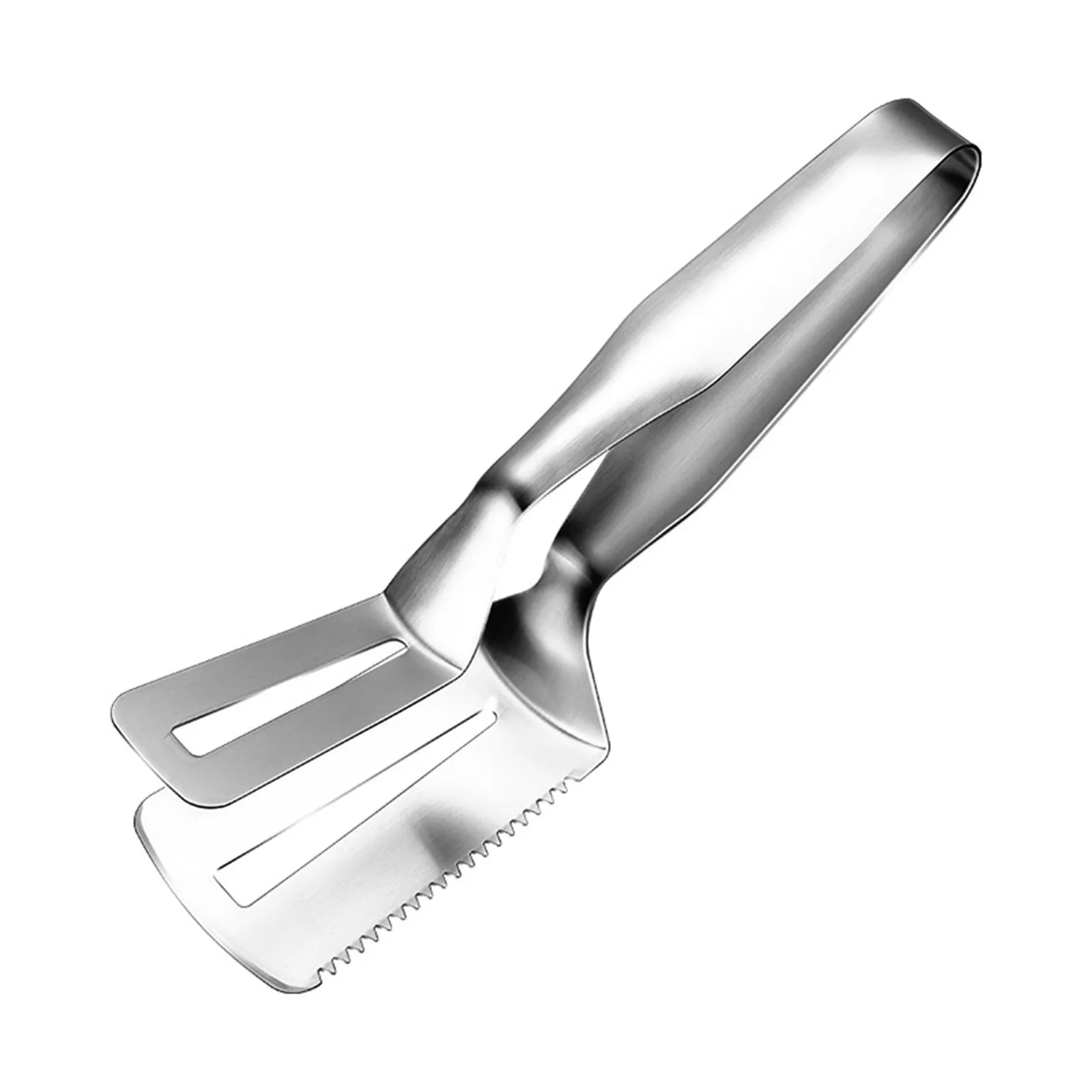 Stainless Steel Steak Clamp Non-Stick Food Clip Tongs Bread Meat Barbecue Clamp Camping BBQ Kitchen Cooking Tool