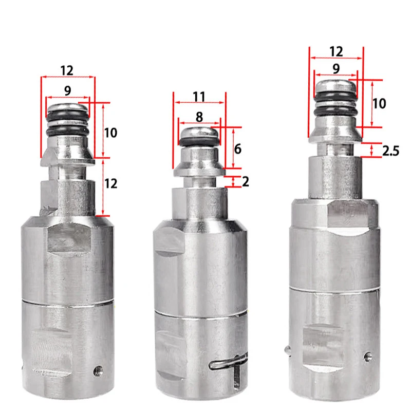 Junta giratoria sin torceduras, pistola a manguera, adaptador antitorsión y antienredos de acero inoxidable para Karcher Bosch, arandela de coche a presión