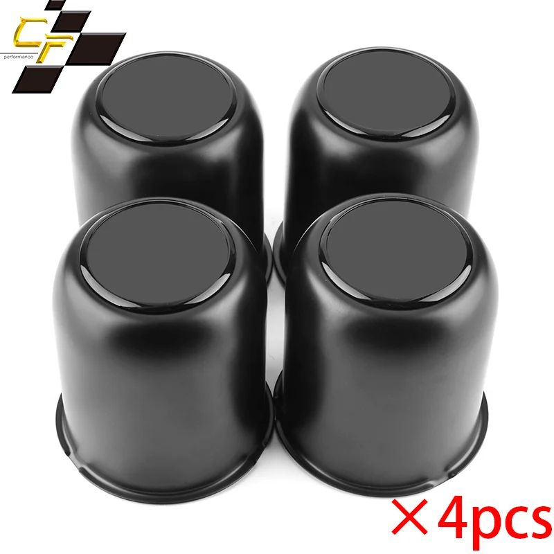 CF Performance 4pcs/ 1pc 81mm/ 3.19in 92mm/ 3.62in Push Through Center Caps for Universal Truck/Trailer Wheels Rims Accessories