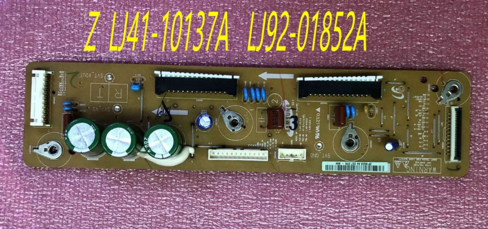 LJ92-01854A LJ41-10136A+LJ41-10.137A LJ92-01952A PDP TV Y+Z driver circuit board suitable for PS43E450A1R