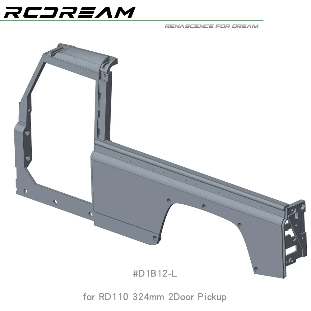 RCDream Wild-Defender RD110 2Door Pickup 324mm 313mm Parts