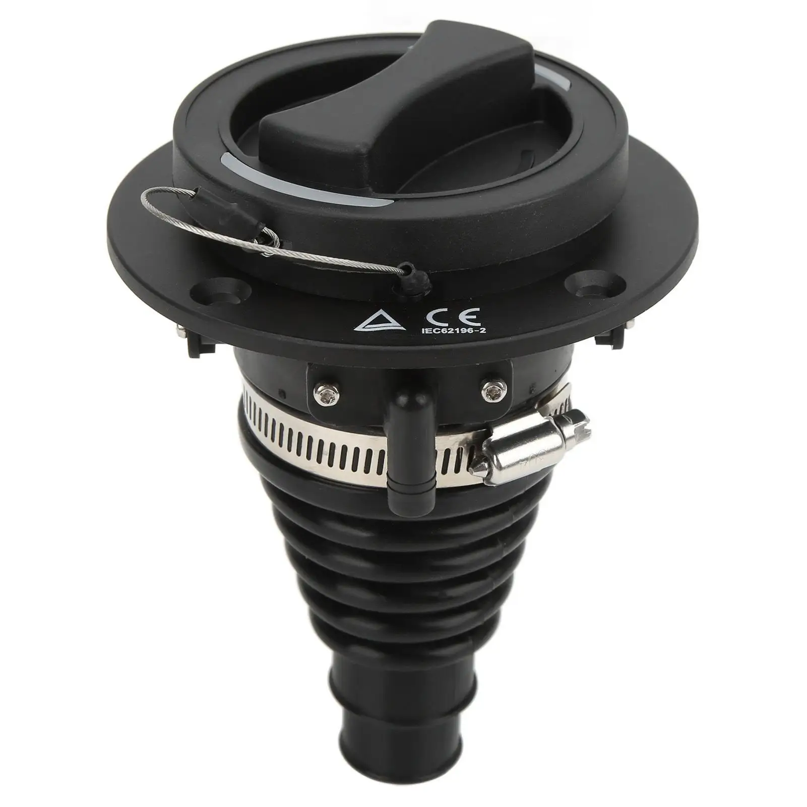 

Thermoplastic IEC 62196-2 Type 2 EV Charging Socket Single Phase 250V 16/32A AC IP54 Waterproof Universal for electric Vehicles