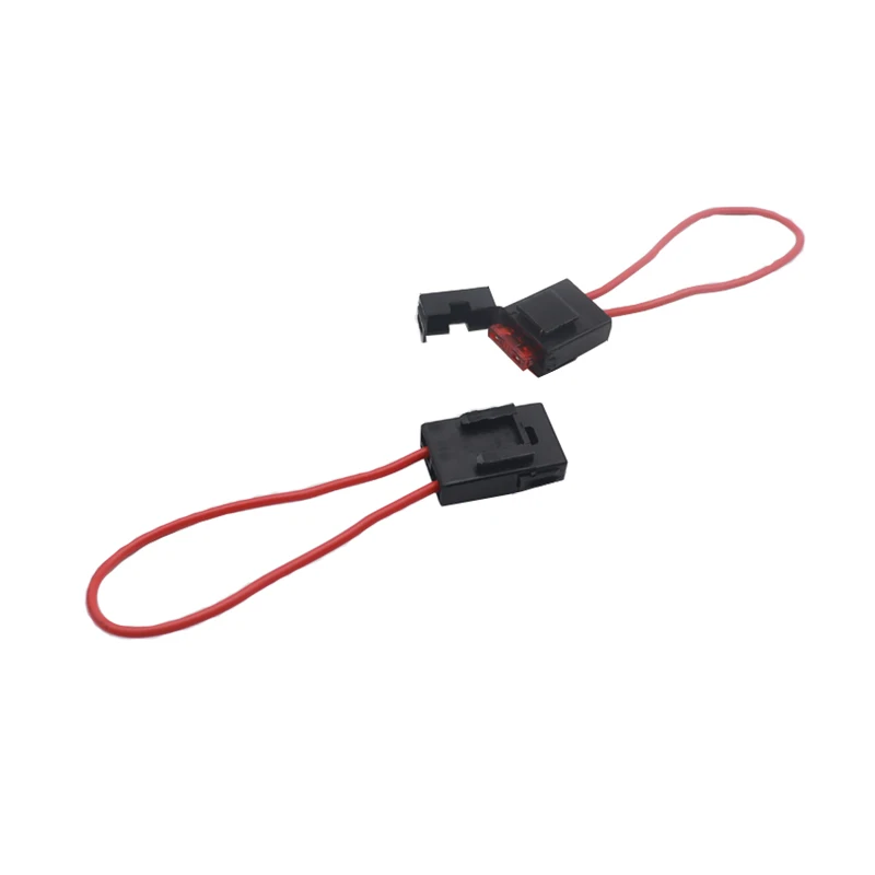 【1PCS】ATC Standard Car fuse Box 18/16AWG Copper Wire 32V  Fuse Holder with Fuse and Car Blade Fuse 1A 2A 3A 5A 7.5A 10A-50A