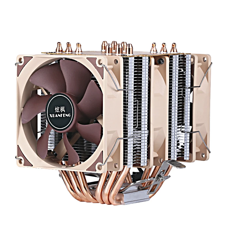 Imagem -04 - Processador Cpu Ventilador Pwm Heat Pipe Twin Towers Lga2011 X79 X99 e5 e3 2066 Amd Game Players Choice