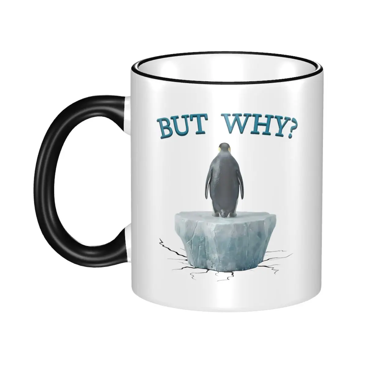 

But Why Penguin Nihilist Penguin Merch Coffee Mugs Kawaii Cup Gifts