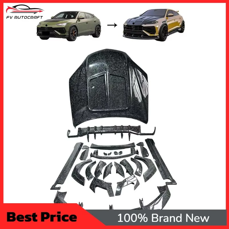 【2026】High Quality WD Style 3K Carbon Fiber BodyKit For Lamborghini Urus Direct Upgrade Exterior Exterior Accessories Conversion