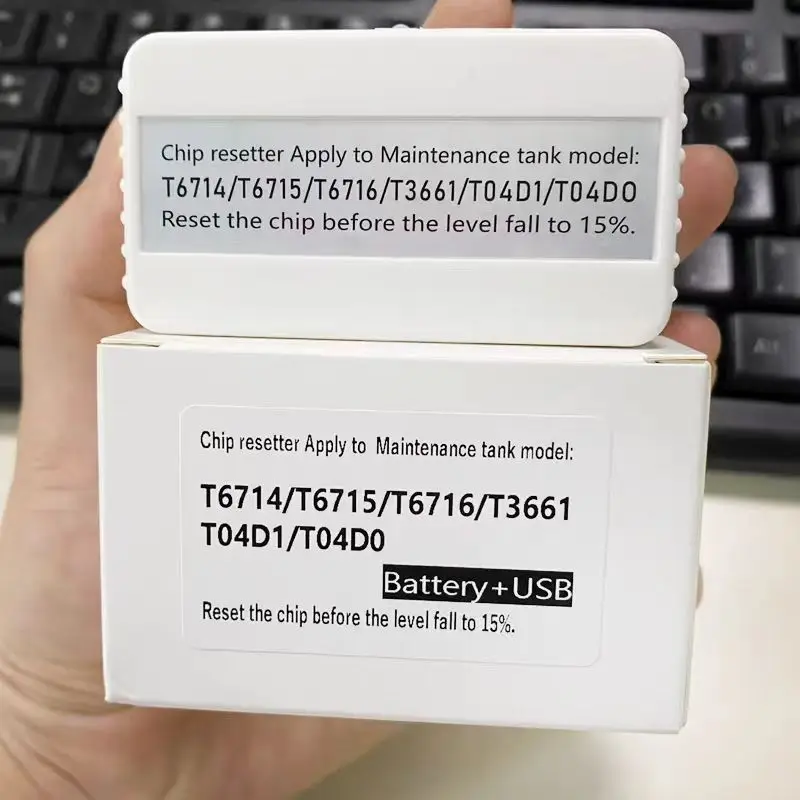 

Устройство сброса чипа резервуара с чернилами T04D100 C13T04D100 для Epson L6160 6170 6161 6168 6171 6178 6190 6191 T6716 M2140 M3100 M2170
