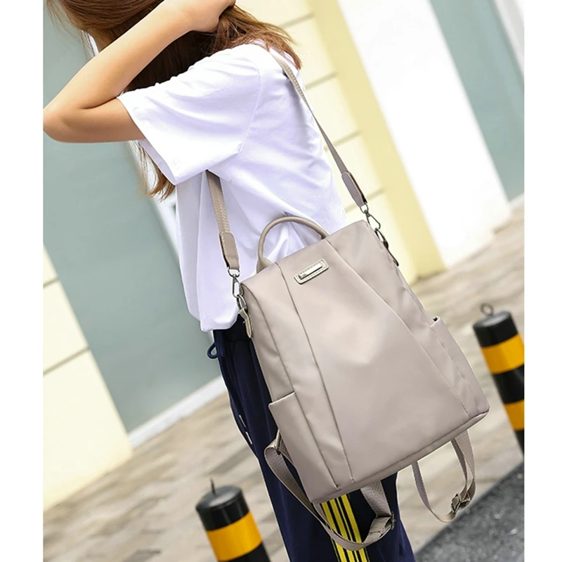 Anti-Theft Fashion Backpack Women Casual Waterproof School Bags For Teenage Girl Multi-Function Shoulder Bag Travel Rucksack