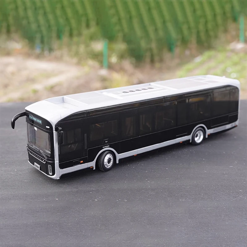 YUTONG バス 1/42 スケールモデルミニバス 1/42 YUTONG U12 City Bus Diecast Model Toy Car Friends Gifts For