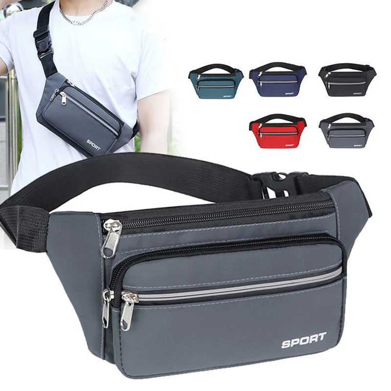 

Mobile Chest Bags Multifunctional Large Capacity For Both Men And Women Anti Splash Business Wear-resistant Waist Bag XA24CC