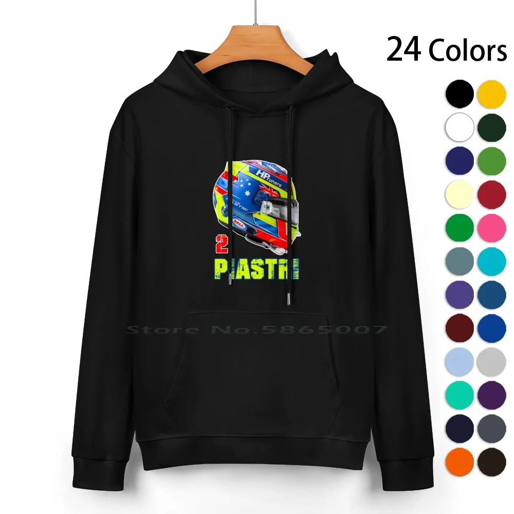 Oscar Piastri 2 Pure Cotton Hoodie Sweater 24 Colors Oscar Piastri Hope Alpine Australian 100% Cotton Hooded Sweatshirt For