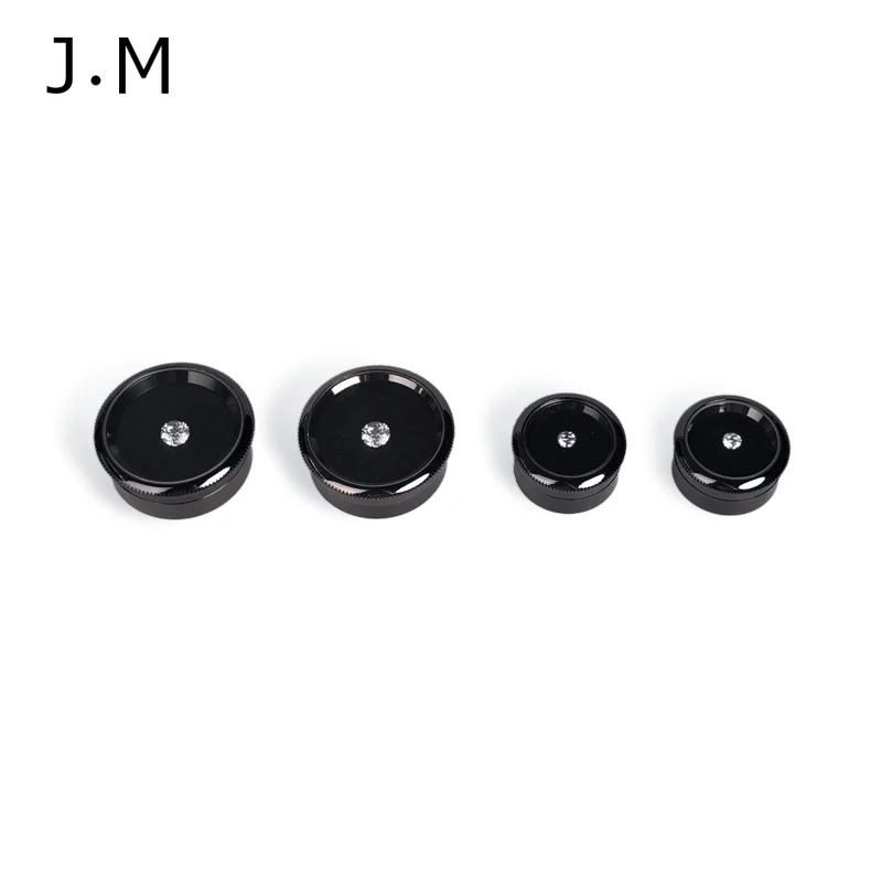 

Набор из 4 металлических коробок для хранения ювелирных изделий, круглые прозрачные коробки для хранения драгоценных камней и бриллиантов, для коллекций камней и демонстрации ювелирных украшений