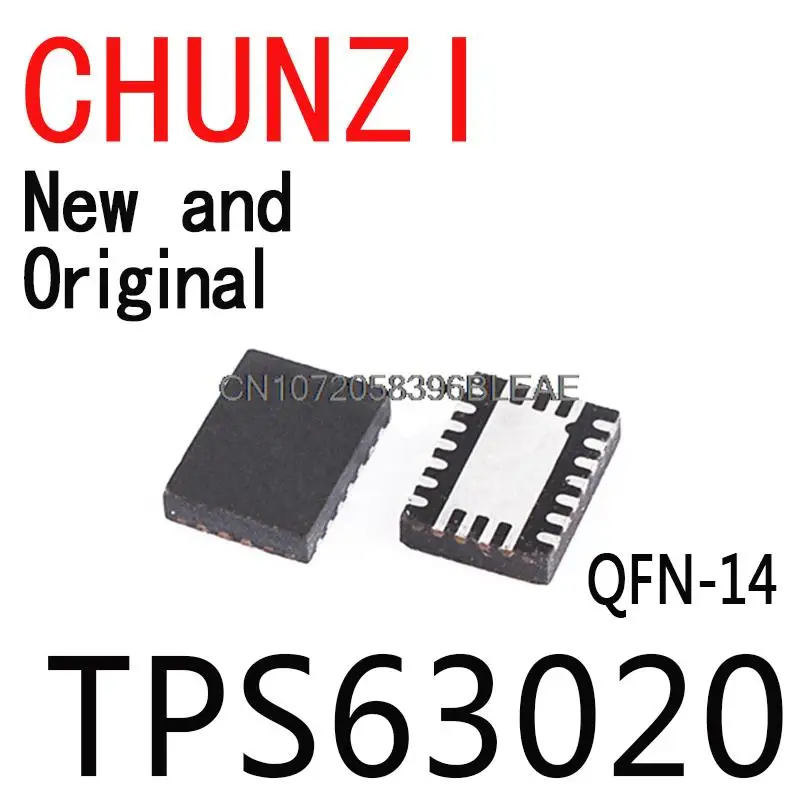 PS63020 QFN-14 TPS63020 novo e original, 5pcs