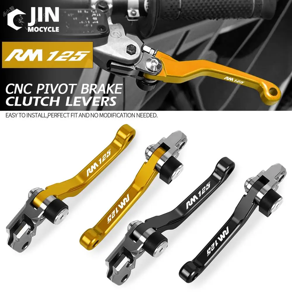 

RM 125 Dirt bike Pivot Brake Clutch Lever Motocross Dirtbike Brakes Levers FOR SUZUKI RM125 RM 125 2004 2005 2006 2007 2008 Part