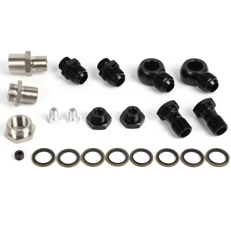 M20x1.5 Oil Temp Pressure Sensor Adapter For Civic FC1 FK7 Oil Cooler Car Gauge Aluminum Alloy BB-UOA-014