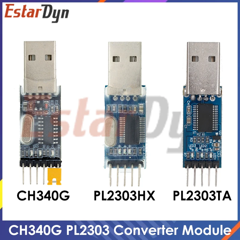 PL2303HX PL2303 Moduł adaptera konwertera USB na RS232 TTL/konwerter USB TTL Moduł UART CH340G CH340 Przełącznik 3.3V 5V