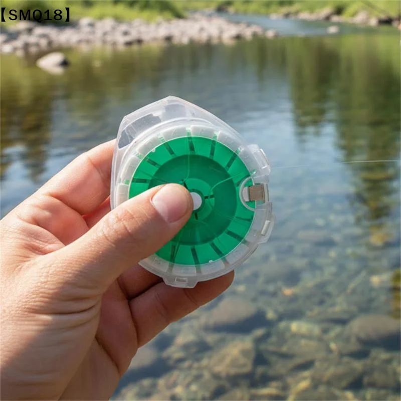 Carbon Fishing Line Spool Box Multifunction Winding Board Anti-Reverse Built-in Cutter Detachable Portable Tool【SMQ】