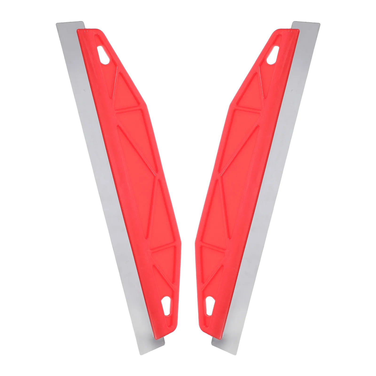 

2 шт. Профессиональные прямые линейки-заглушки из нержавеющей стали для защиты краев стен, плинтусов и обоев