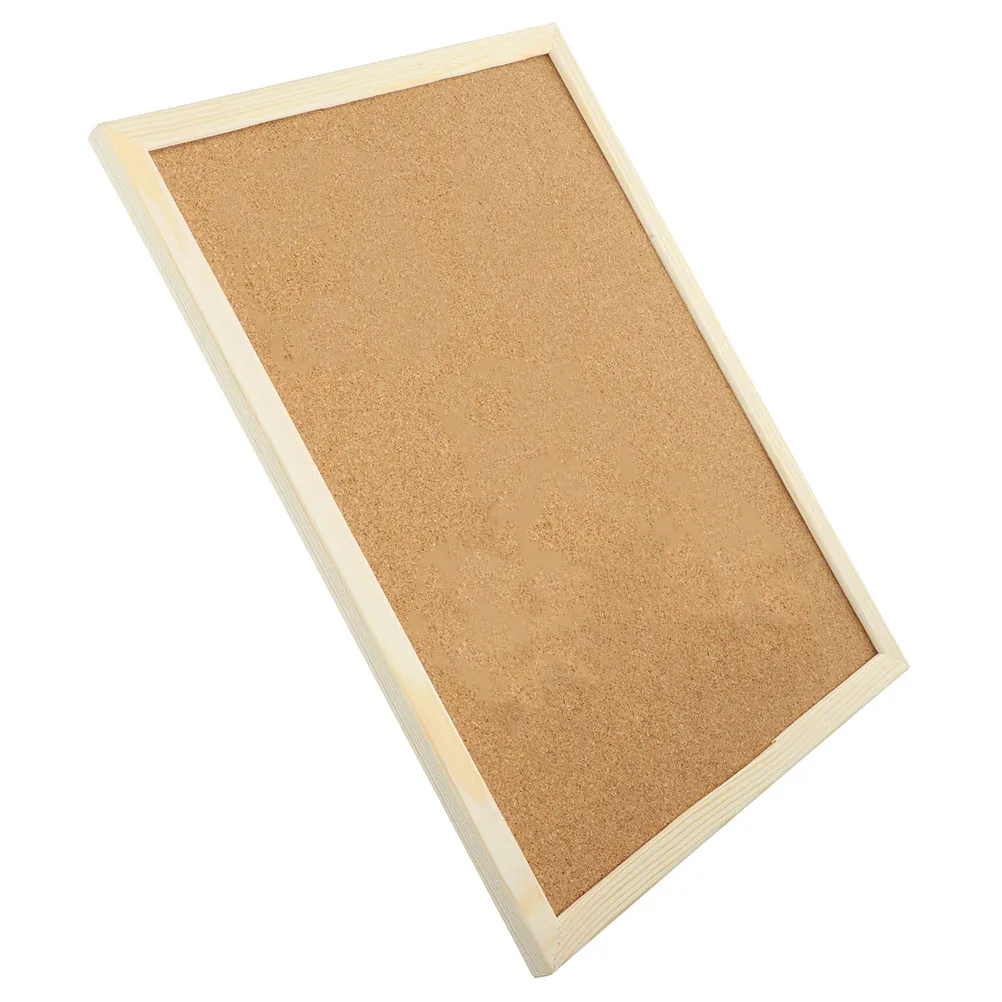 1Set Display Bulletin Board Corkboard for Classroom Office Photo Calendar Memo Pin Board Exquisite Craftsmanship Wall Protection