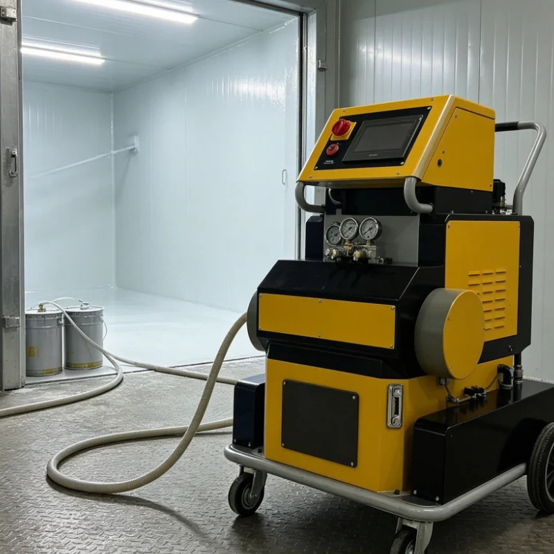 Customized Polyurethane Sprayer Two Components A Iso and B Poly 7.5Kw 220V Pu Foam Machine Spray Foam Insulation Equipment