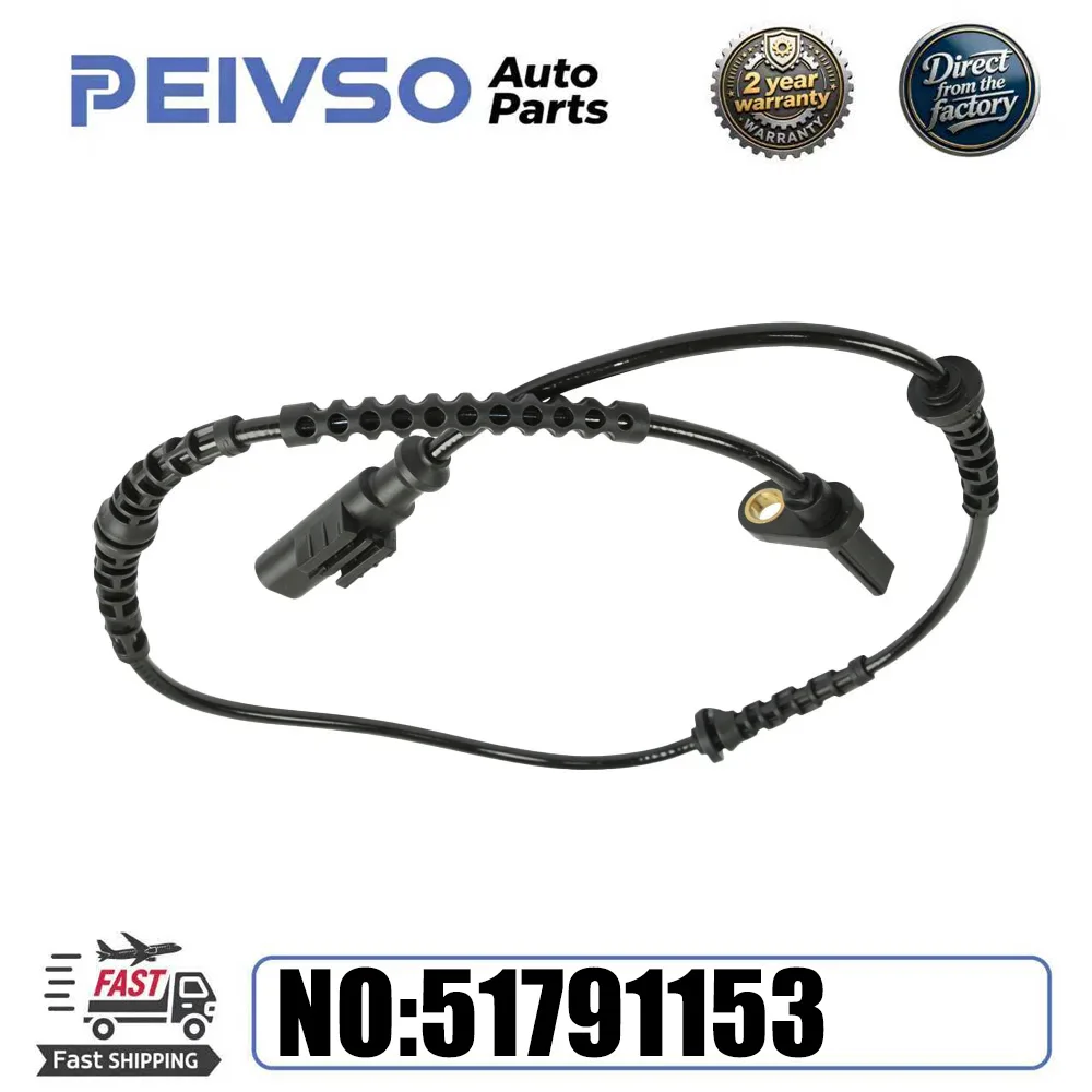 51791153 High Quality ABS Wheel Speed Sensor Front Left Right For FIAT Panda 2003-2012 Car accessories 5171321151753528