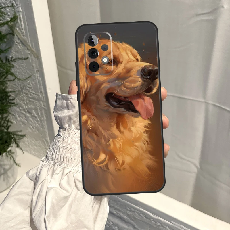 Capa Cocker Spaniel para Samsung Galaxy, Capa para A54, A34, A52, A21S, A12, A22, A32, A14, A13, A23, A33, A53, A73, A51, A71