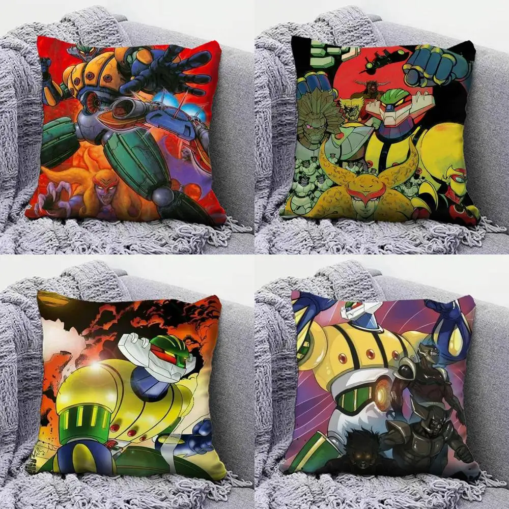 

Kotetsu Jeeg Anime Steel Jeeg Pillow Covers, Home Sofa Cushion Covers and Aecorative Custom
