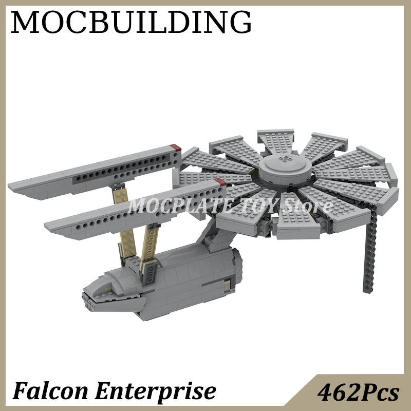 

Enterprise Space Ship Spacecraft MOC Building Block Bricks Toys for Kids Birthday Gift