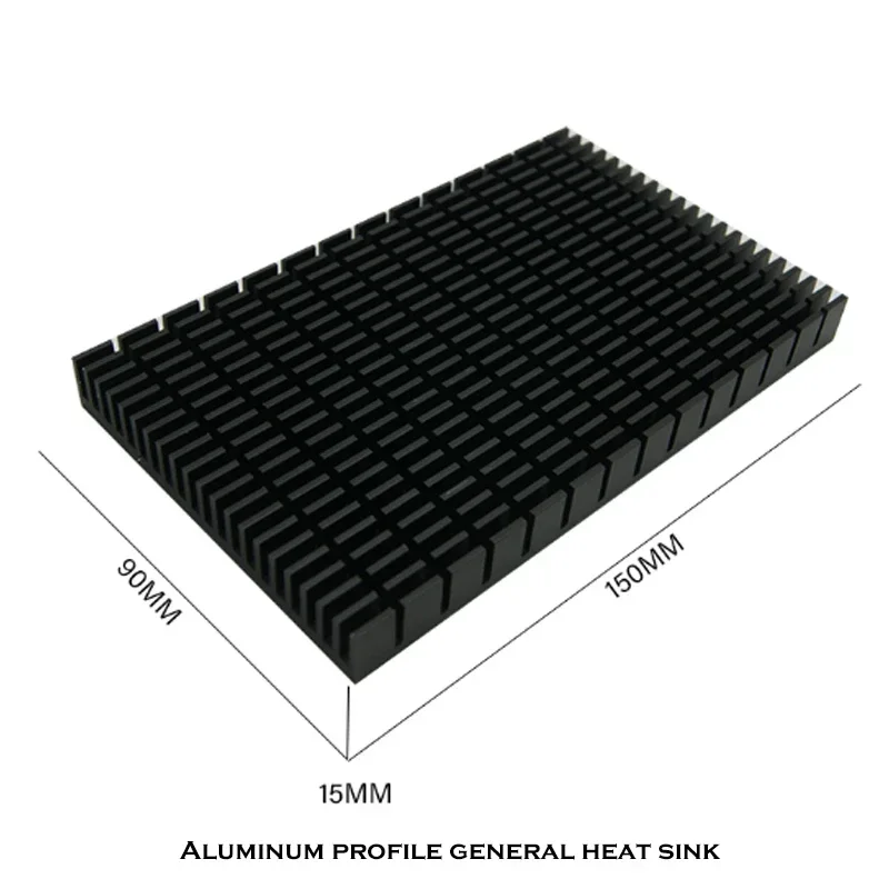 Mod gpu placa traseira dissipador de calor para nvidia rtx 3080/3090 placa gráfica traseira vram resfriamento, radiador de alumínio diy 150*90*15mm