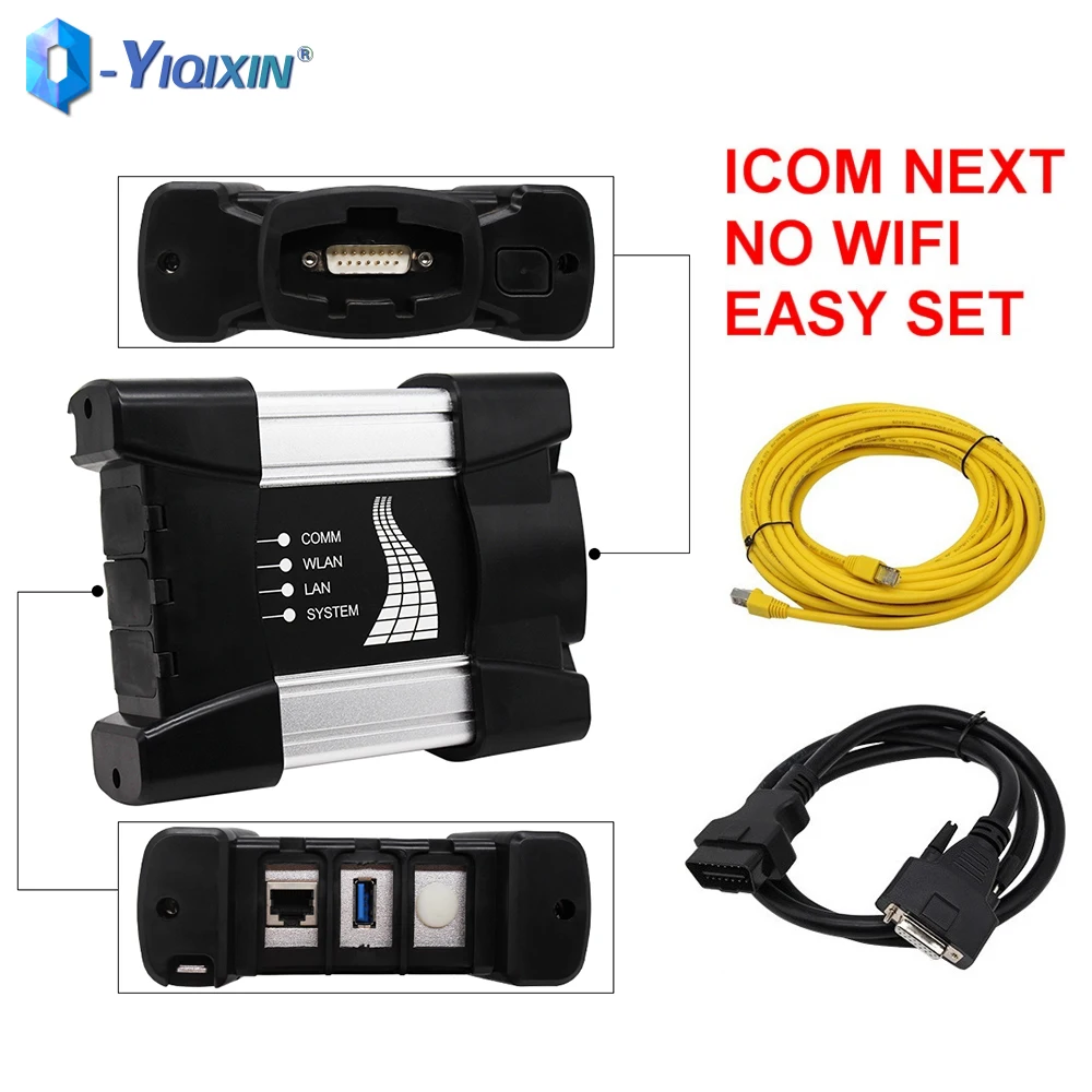 

ICOM NEXT диагностический программирующий инструмент для BMW NO WIFI версия автономное программирование DOIP ремонт чтение очищающий сканер кода инструменты