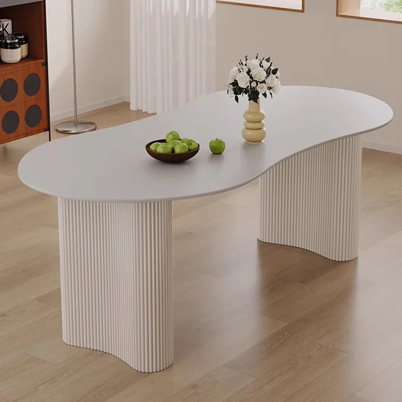 

Стол для обеденной комнаты овальной формы, элегантные столы для кафе, ресепшн, многофункциональная домашняя мебель essds LT