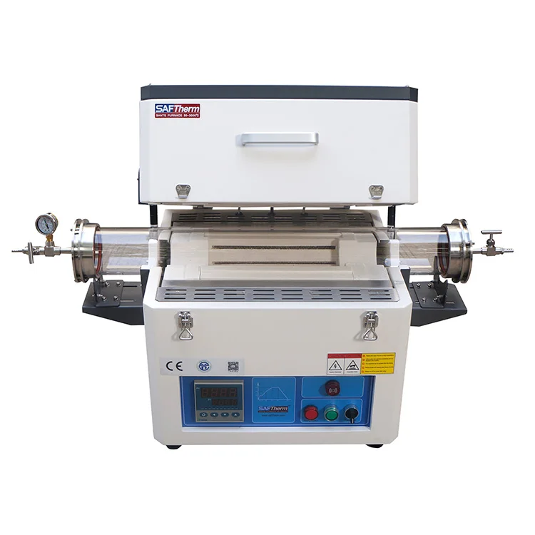 1200 Grad Hochtemperatur-Röhrenofen Industrieller Laborrohrofen für N2 H2 Inert Gasofen