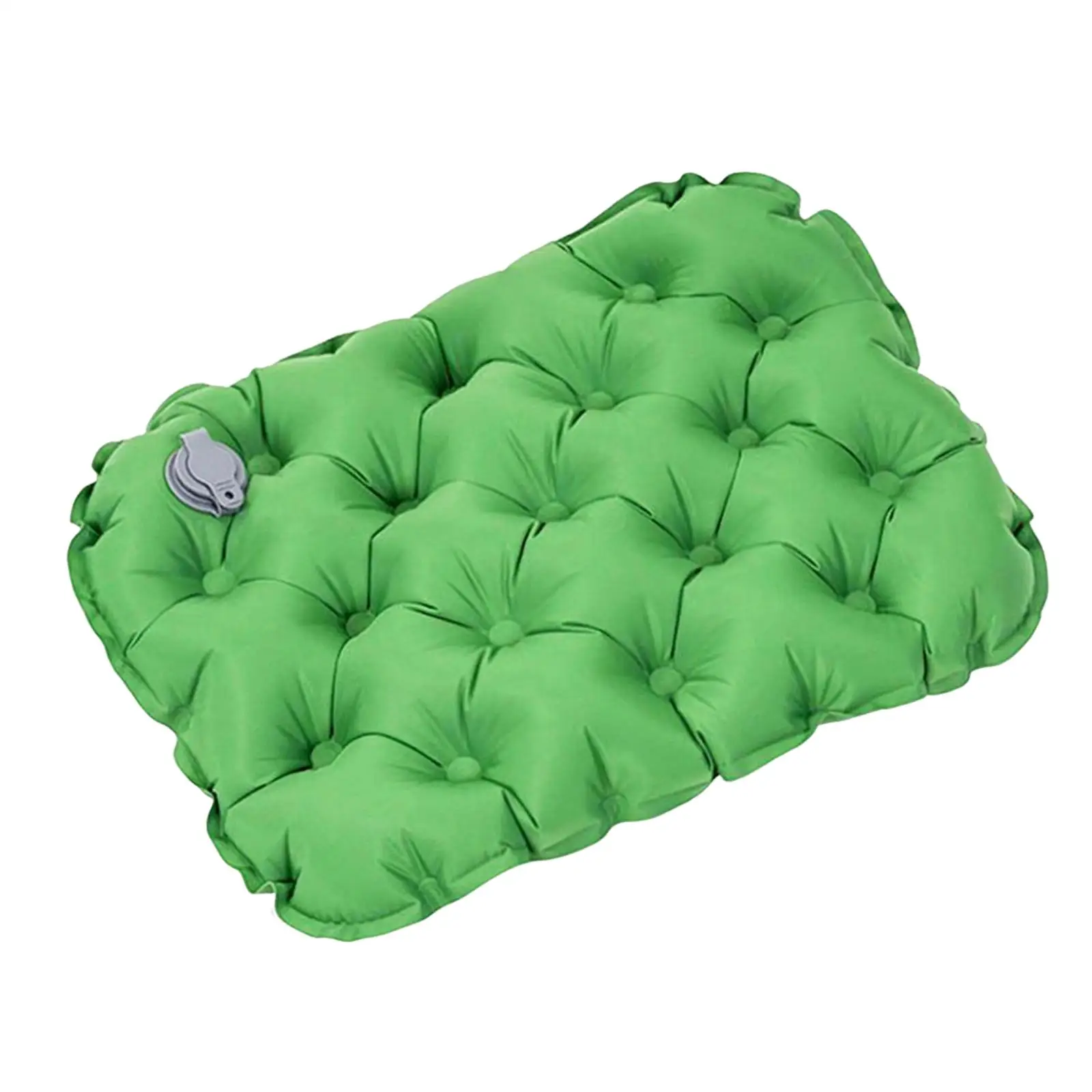 Breathable Inflatable for seat Cushion for Travel Airplane Stadium for seat Pad Portable Camping Mat with Fast Valve Nylon TPU