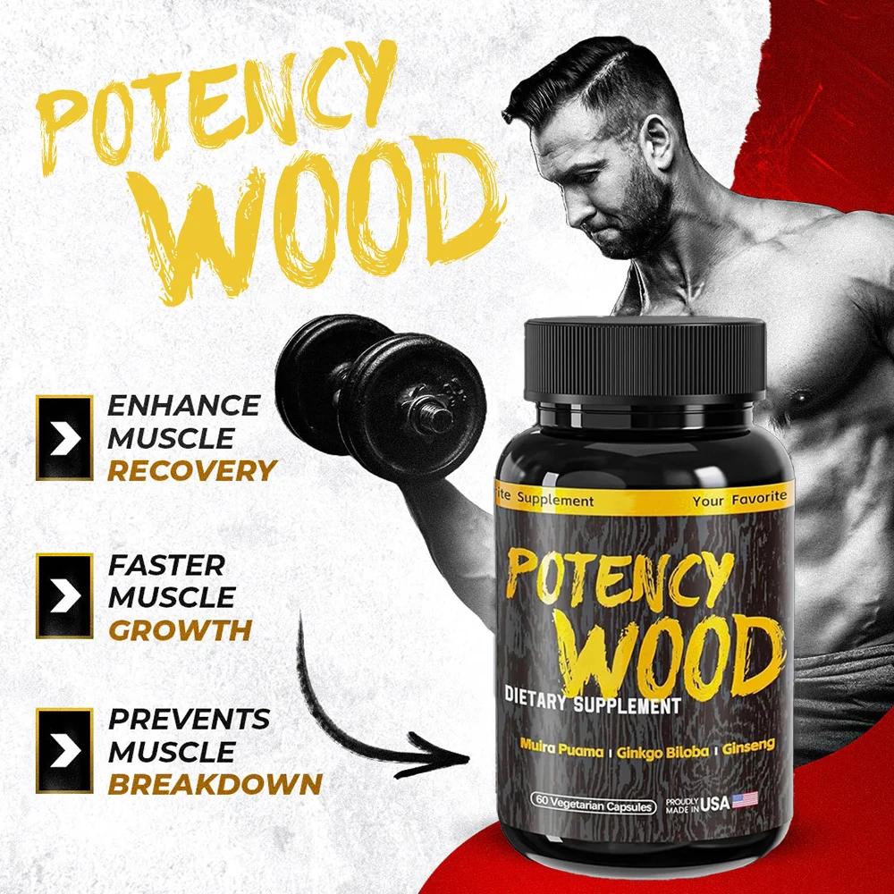 Potency Wood Herbal Supplement - Pre Workout Supplement review and price