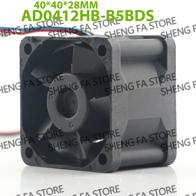 AD0412HB-B5BDS AC EC 4028 40X40X28MM 4CM chassis Server High speed PWM function cooling fan Original ADDA 5V 24V 48V DC12V 0.60A