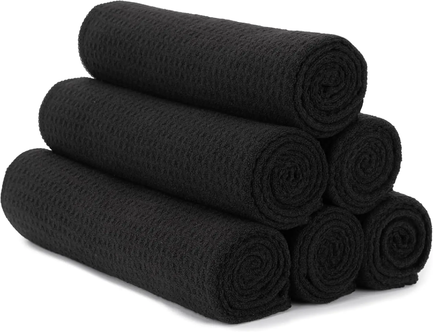 

Microfiber Gym Towels, Yoga Towel for Home and Gym Bag, 16x27 Inch, 6 Pack - Quick-Dry & Absorbent