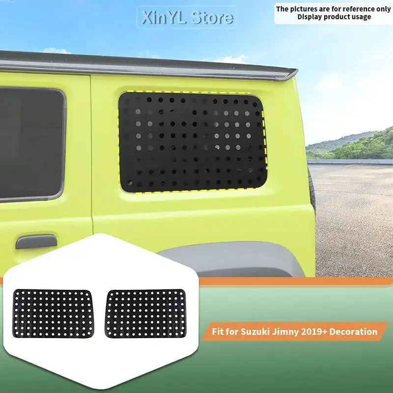 

Крышка окна автомобиля, средняя наклейка на заднее лобовое стекло для Suzuki Jimny 3-Door, 2019 Up, внешние аксессуары для автомобиля